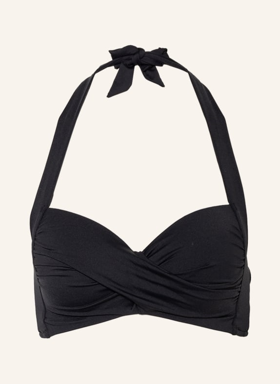 SEAFOLLY Push-up bikini top SEAFOLLY COLLECTIVE BLACK
