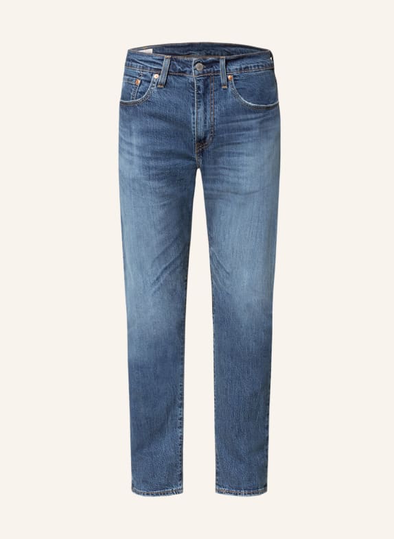 Levi's® Jeansy 501 tapered fit 09 Med Indigo - Worn In