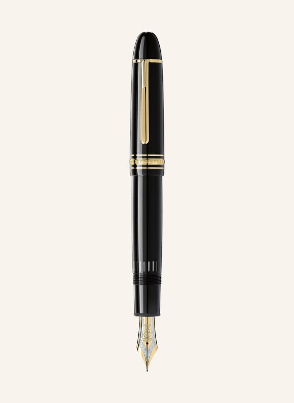 MONTBLANC Piston fountain pen MEISTERSTÜCK 149 BLACK/ GOLD
