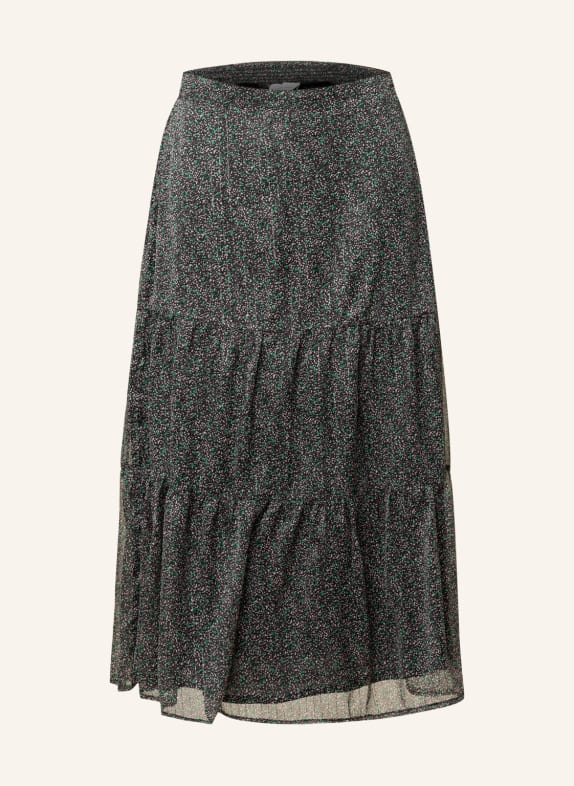 NEO NOIR Skirt MARA BLACK/ NUDE/ GREEN