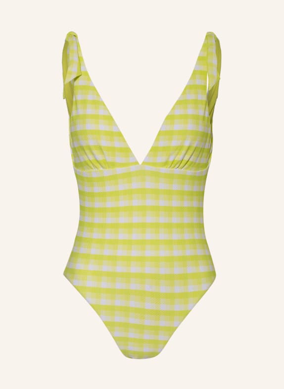SEAFOLLY Swimsuit PORTOFINO LIGHT GREEN/ WHITE