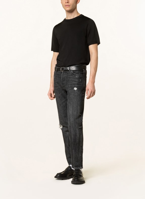 SANDRO Strickshirt SCHWARZ