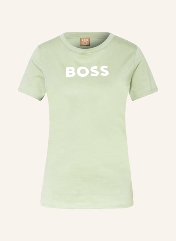 BOSS T-Shirt ELOGO LIGHT GREEN