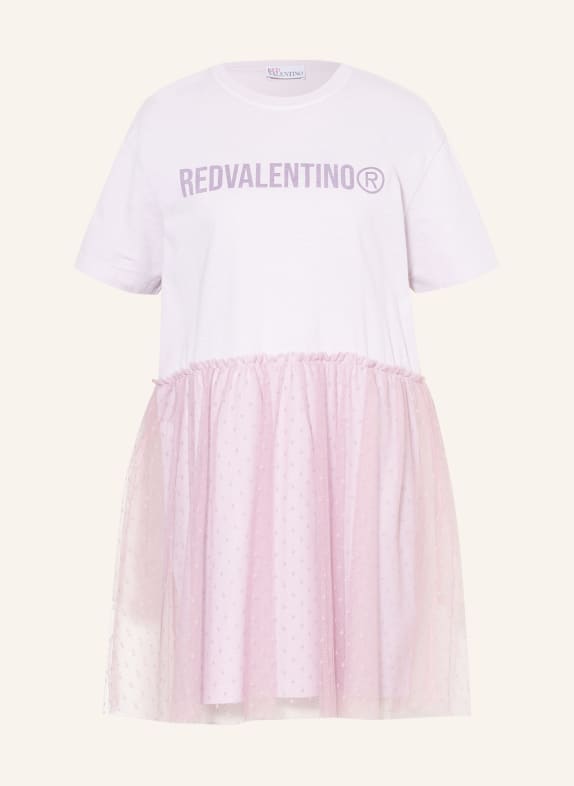 RED VALENTINO Dress with tulle trim