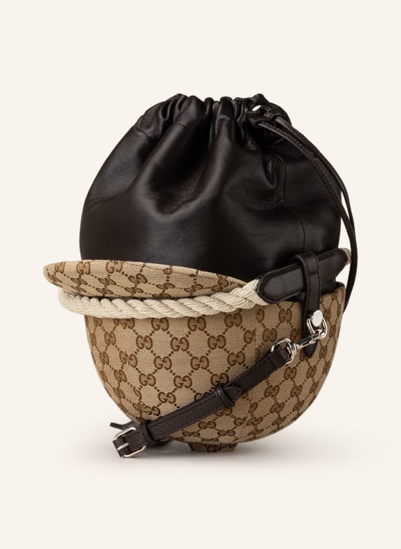 GUCCI Beuteltasche EQUESTRIAN 9884 B.EB/T.MO/T.M/NAT/EB