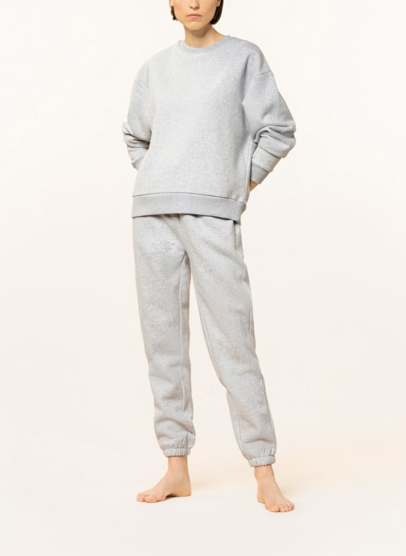 CATWALK JUNKIE Lounge sweatshirt BE GOOD DO GOOD LIGHT GRAY