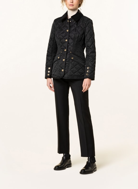 BURBERRY Quilted jacket BLACK