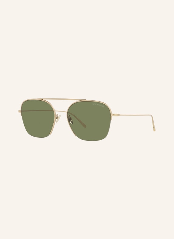 GIORGIO ARMANI Sunglasses AR6124 30022A - MATTE GOLD/ GREEN