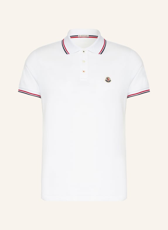 MONCLER Piqué polo shirt