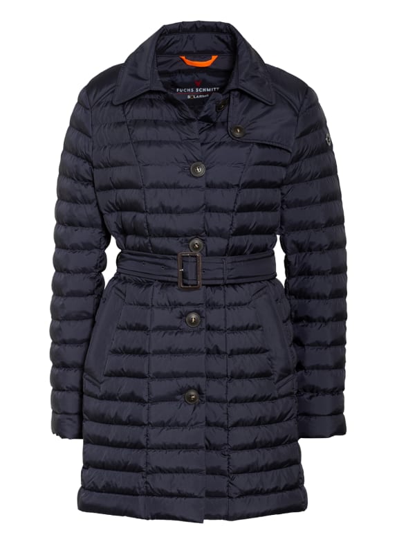 steppmantel belvitesse mit kunstpelzbesatz