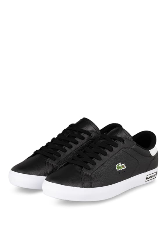 Lacoste schwarze sneaker clearance