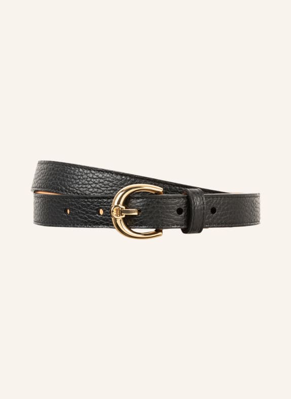 AIGNER Ledergürtel FASHION SCHWARZ