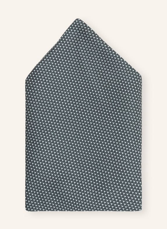 BOSS Einstecktuch  MINT/ DUNKELGRAU