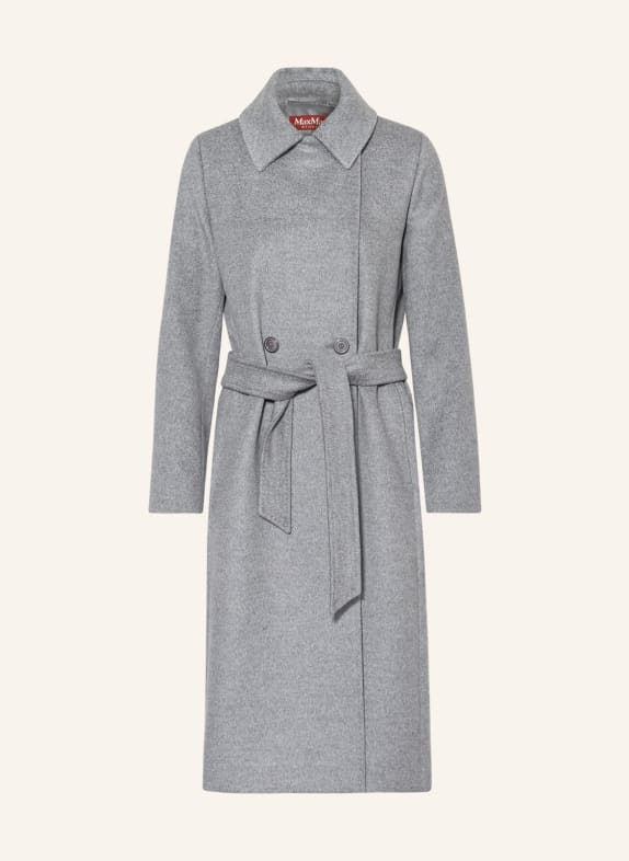 MaxMara STUDIO Wollmantel BCOLLAG GRAU