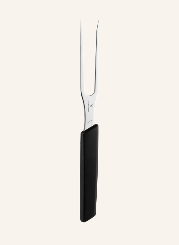 VICTORINOX Carving fork BLACK/ SILVER