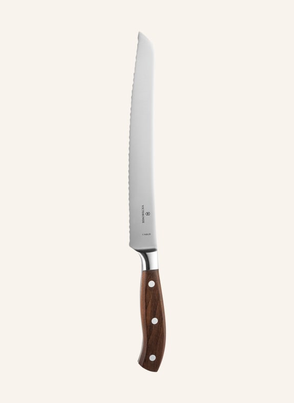 VICTORINOX Bread knife DARK BROWN/ SILVER