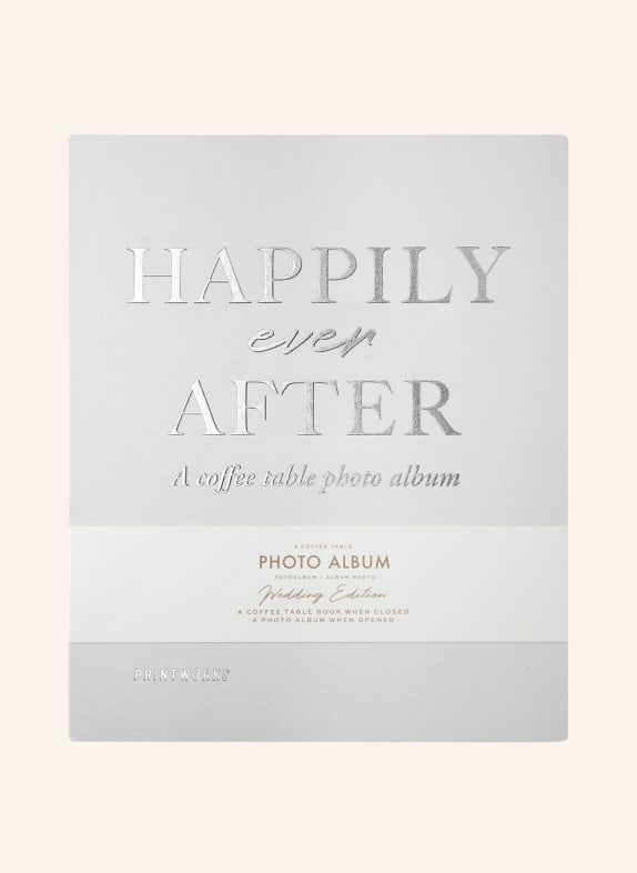 PRINTWORKS Fotoalbum HAPPILY EVER AFTER  CREME
