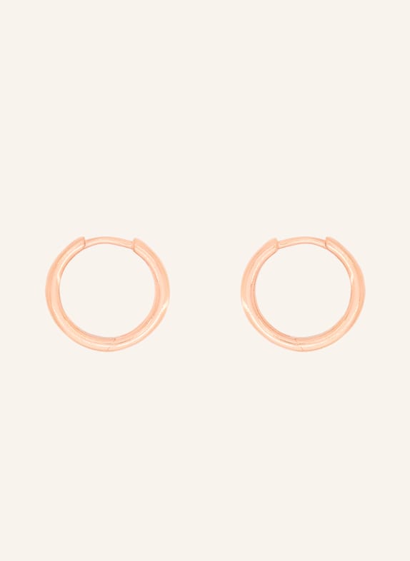 ariane ernst Creole earrings TRUE YOU ROSE GOLD