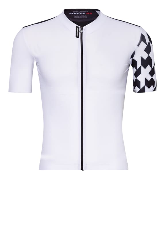 ASSOS Cycling jersey EQUIPE RS AERO WHITE/ BLACK