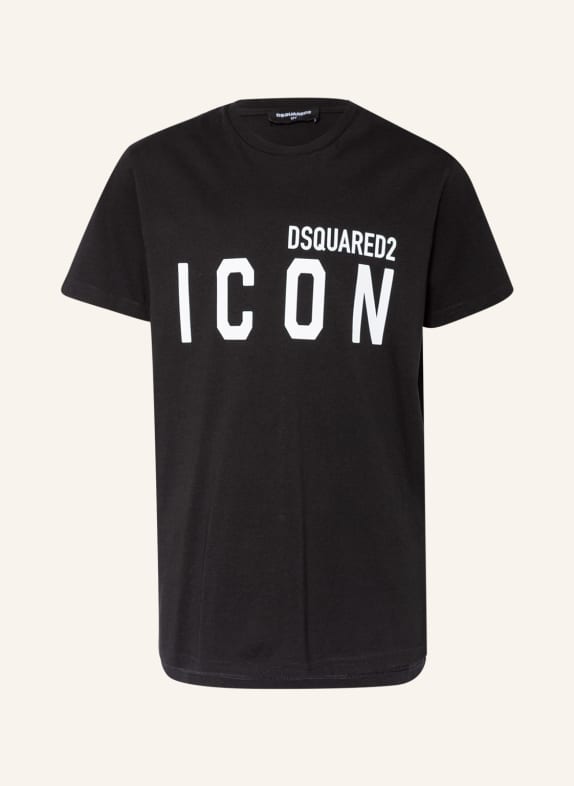 DSQUARED2 T-Shirt ICON SCHWARZ