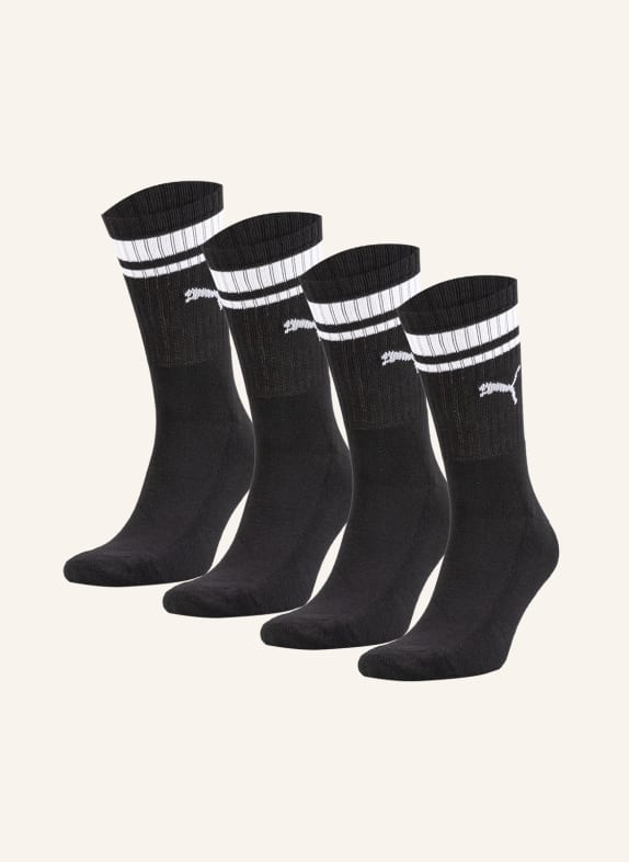 PUMA 4-packe socks EVERDAY 001 BLACK