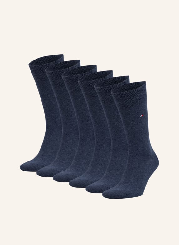 TOMMY HILFIGER 6-pack socks 003 Jeans