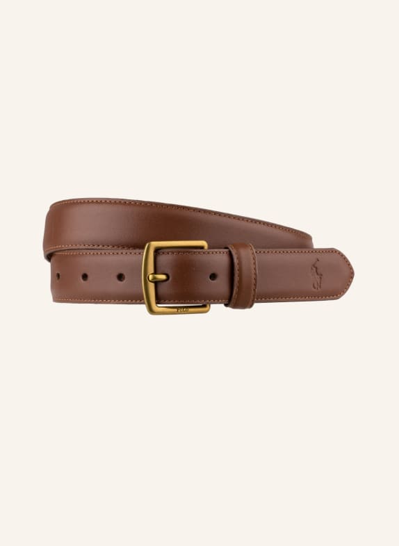 POLO RALPH LAUREN Ledergürtel BRAUN