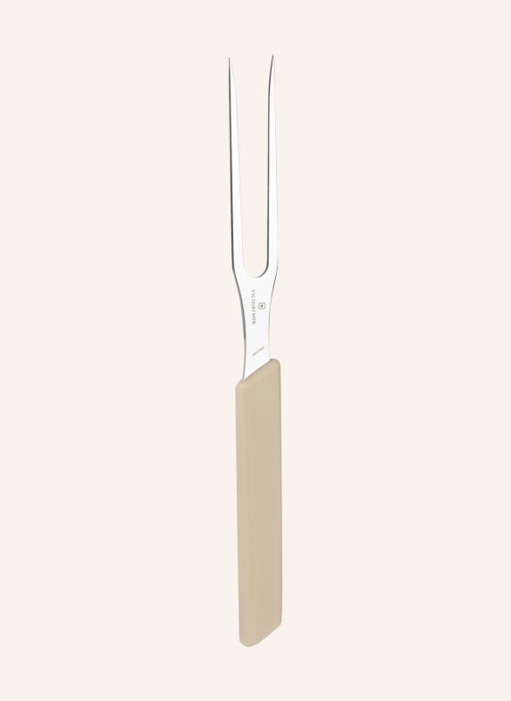VICTORINOX Carving fork SILVER/ CREAM