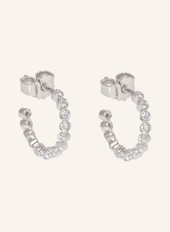 ariane ernst Creole earrings THE ONE with diamonds WHITE GOLD