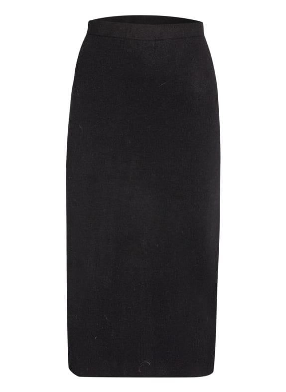 lilienfels Knit skirt with cashmere BLACK