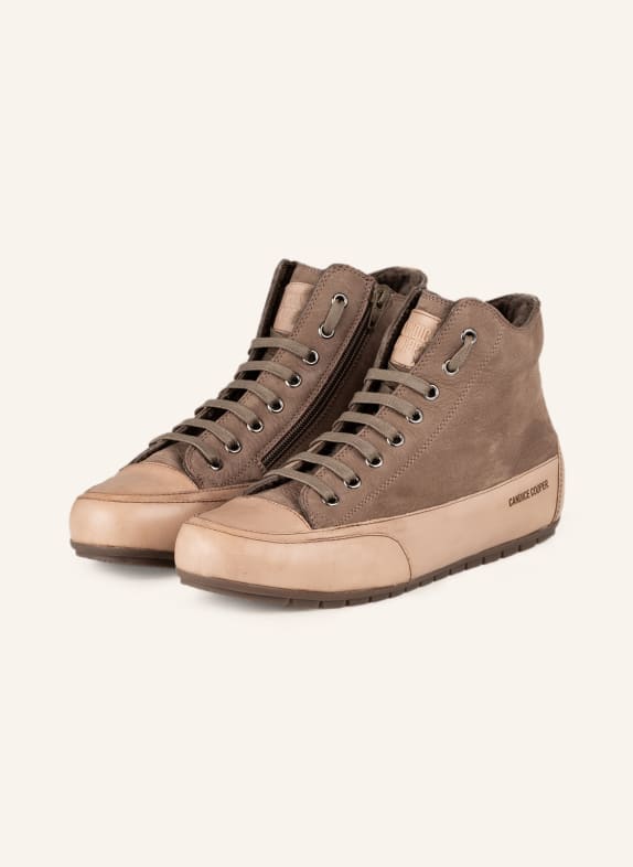 Candice Cooper Sneaker PLUS FUR TAUPE