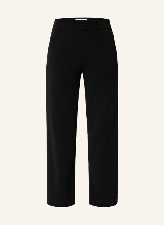 RAFFAELLO ROSSI Wide leg pants PALINA BLACK