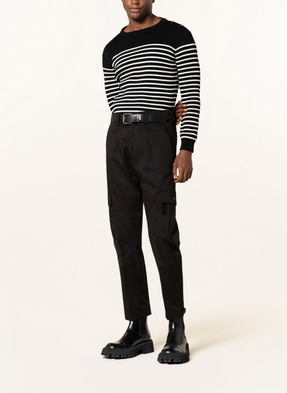MONCLER Bojówki slim fit