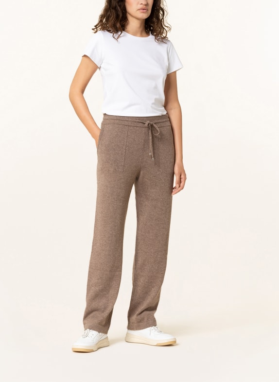 lilienfels Strickhose im Jogging-Stil mit Cashmere