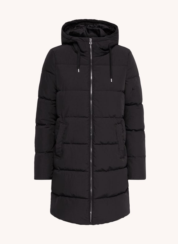 ONLY Quilted coat BLACK