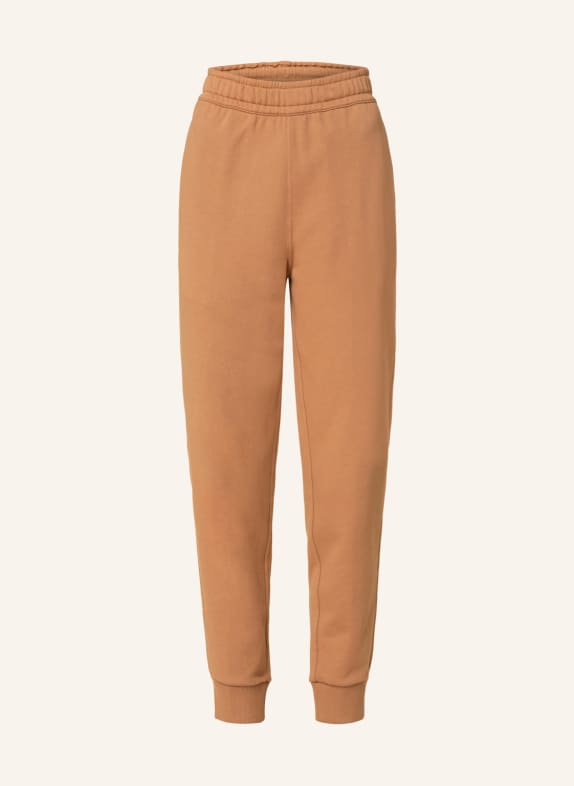 BURBERRY 7/8 pants in jogger style CAMEL