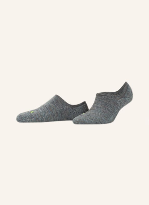 FALKE Sneaker ponožky KEEP WARM s příměsí merino vlny 6333 smoke blue