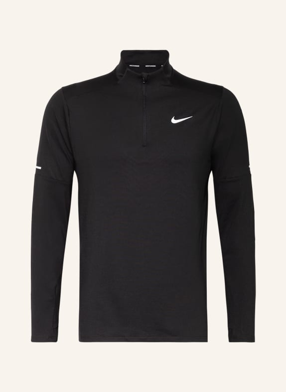 Nike Koszulka do biegania DRI-FIT ELEMENT CZARNY