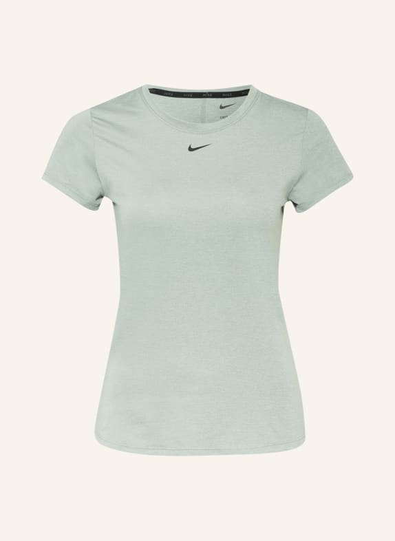 Nike T-Shirt DRI-FIT ONE GRAU/ HELLGRÜN