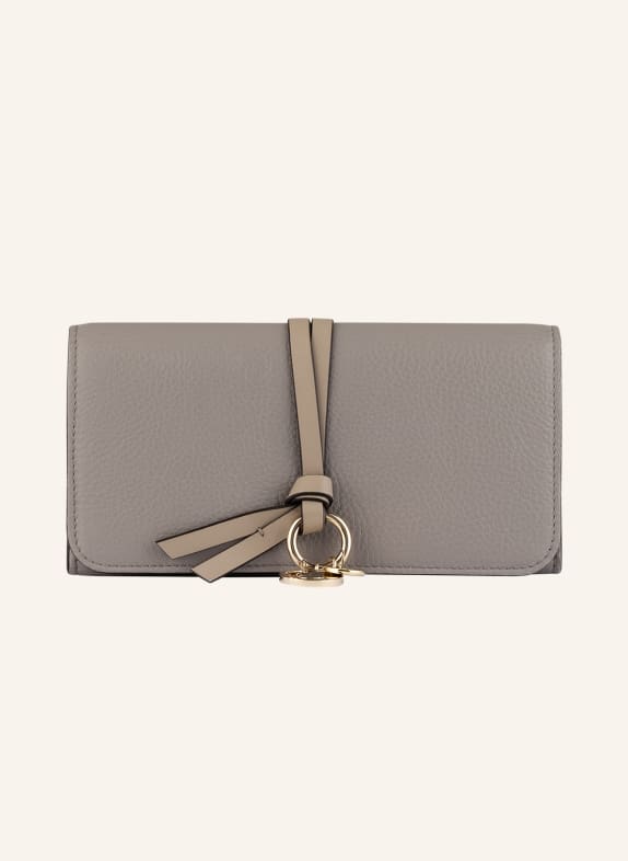 Chloé Geldbörse ALPHABET CASHMERE GREY