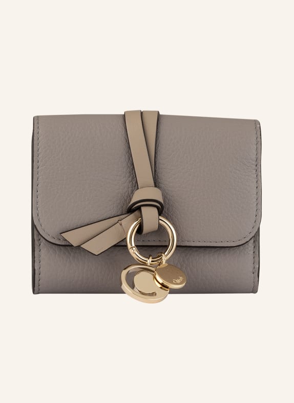 Chloé Wallet ALPHABET CASHMERE GREY