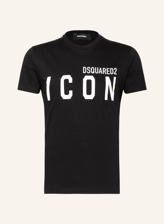 DSQUARED2 T-Shirt ICON SCHWARZ