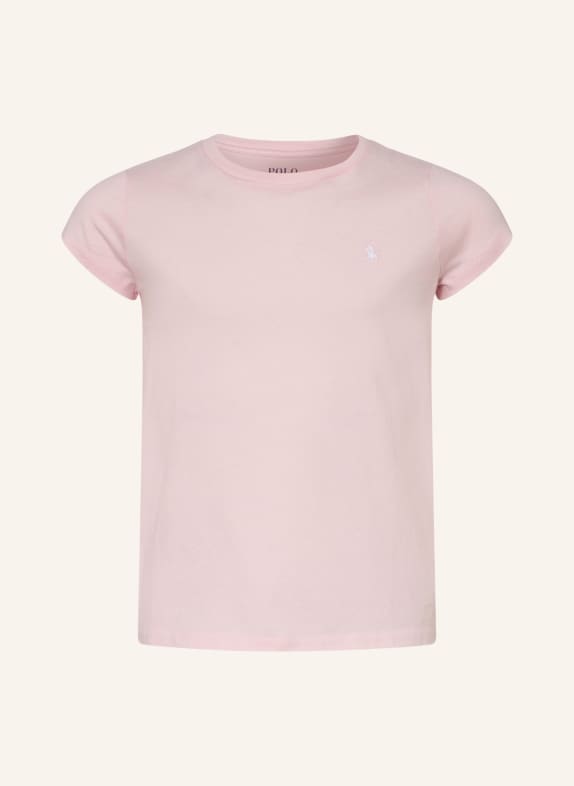 POLO RALPH LAUREN T-shirt JASNORÓŻOWY