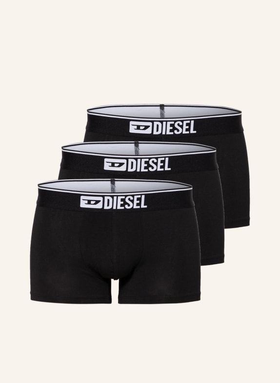 DIESEL 3-pack boxer shorts DAMIEN BLACK