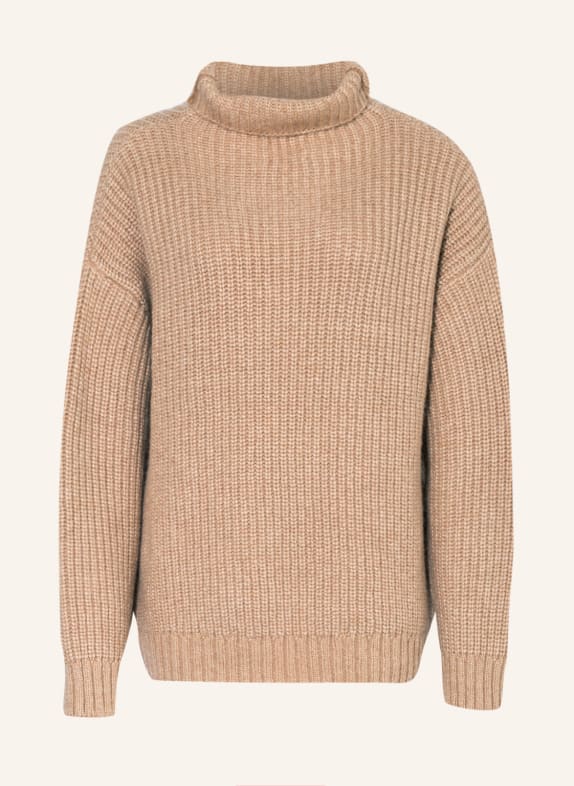 ANINE BING Turtleneck sweater SYDNEY BEIGE