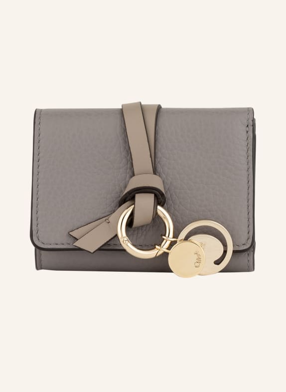 Chloé Geldbörse ALPHABET CASHMERE GREY