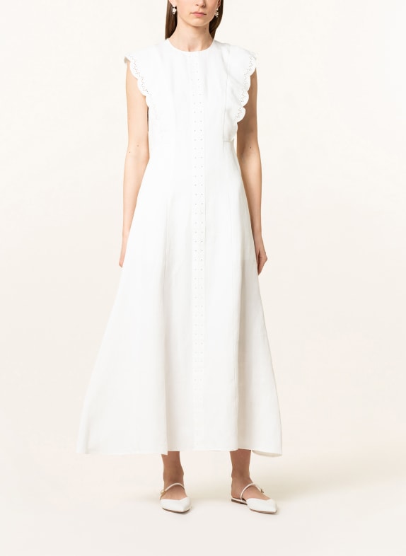 Chloé Linen dress with lace