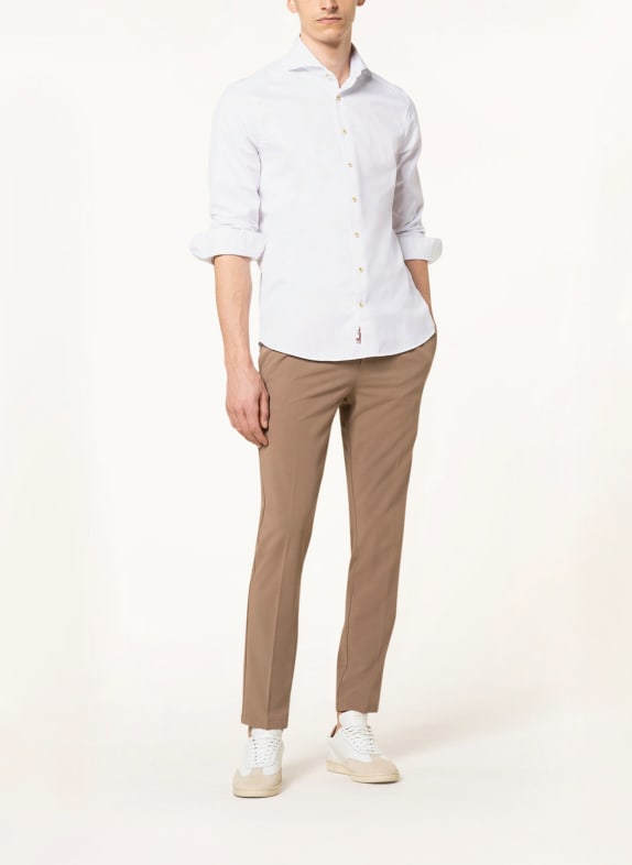 Stenströms Overhemd Slim Fit WIT
