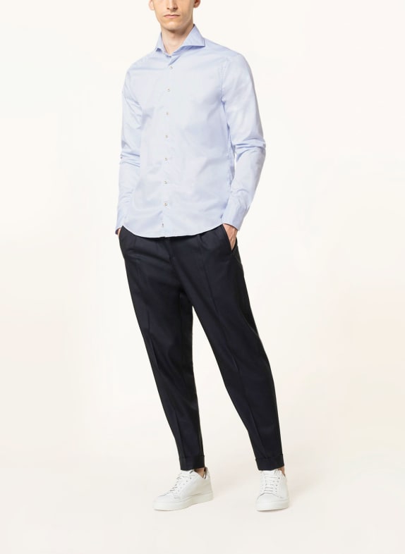 Stenströms Overhemd Slim Fit LICHTBLAUW