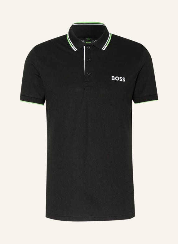 BOSS Piqué-Poloshirt PADDY Regular Fit SCHWARZ